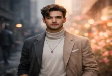 Feminen erkek ne demektir sorusunu temsil eden, maskülen ve feminen özellikleri bir arada taşıyan modern bir erkek görseli