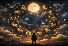26 Ocak - 1 Şubat haftalık burç yorumları için astrolojik gece gökyüzü, 12 burç sembolü ve dolunay
