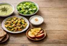 Şişkinlik yapmayan hafif akşam menüsü: kabak çorbası, kabaklı tavuk, yeşil salata ve elma