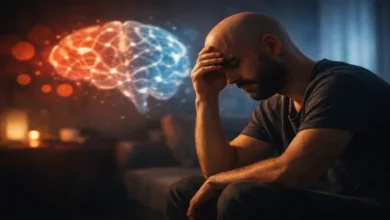 Sürekli cinsellik düşünmek normal mi? Cinsel düşünceler ve zihinsel dengeyi anlatan psikoloji temalı görsel