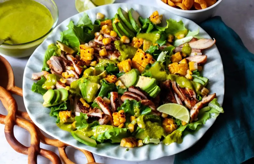 Izgara Tavuklu Salata Tarifi