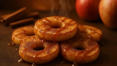 Karamelli Elma Dilimleri