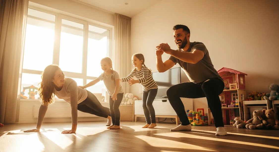 yoğun ebeveynler için egzersiz